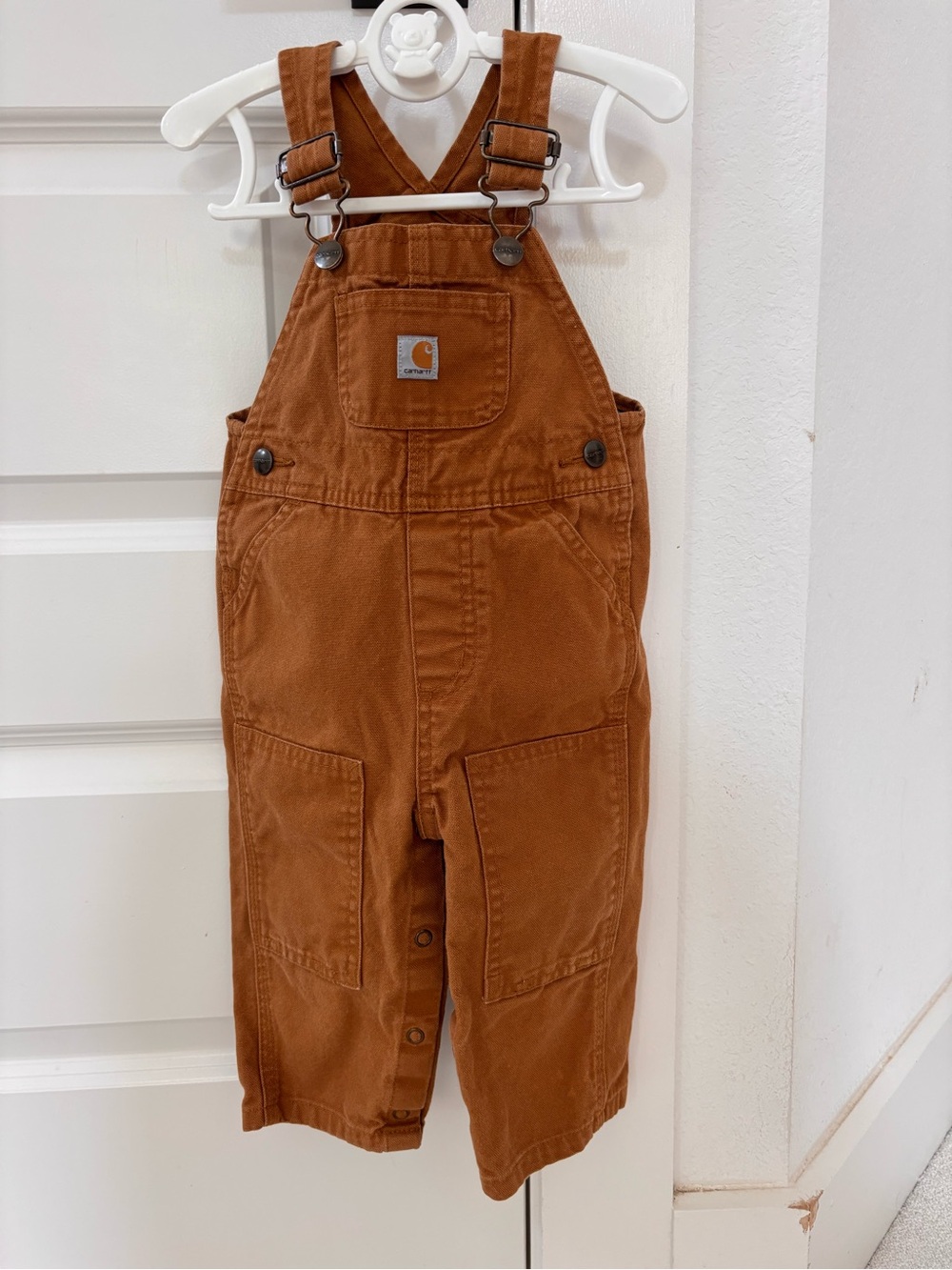 Carhartt Kids Canvas Bib Overall (Baby/Toddler)